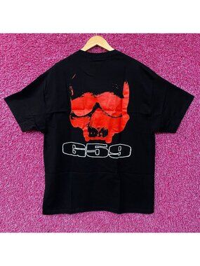 G59 Records x Suicideboys Red Skull Glow Logo T-shirt XL